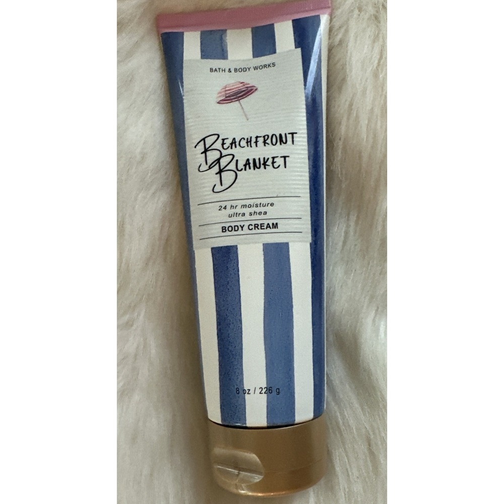 Bath & Body Works BEACHFRONT BLANKET BODY CREAM Lotion Moisturizer Ultra Shea